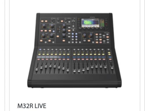 Midas M32-Live, M32R-Live, DL32 och HD-96 