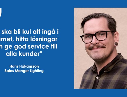 Hans Håkansson – nya Sales Manager Lighting