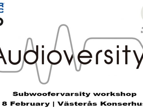 Anmäl dig Subwooferteknologi Workshop 2024!